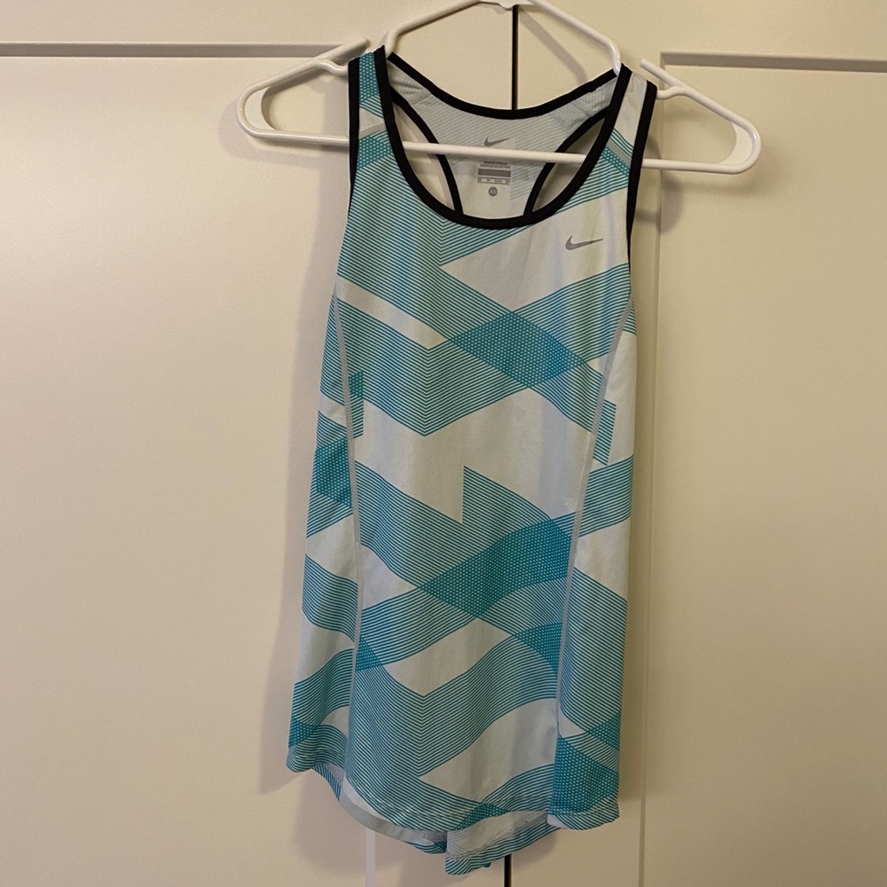 Nike teal workout tank